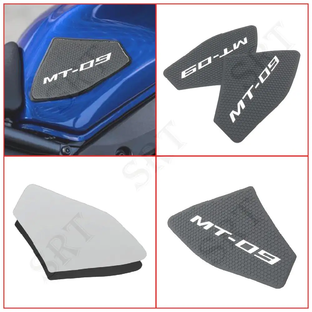 

Fit For Yamaha MT09 SP MT-09 FZ09 ABS Motorcycle Accessories TankPads Knee Pads Tank Anti Slip Side Sticker 2021-2024