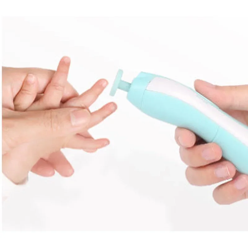 Baby Nail Clippers With Light, Baby Nail Kit, Safe Electric Baby Nail Trimmer For Newborn Toddler Fingernails And Toes