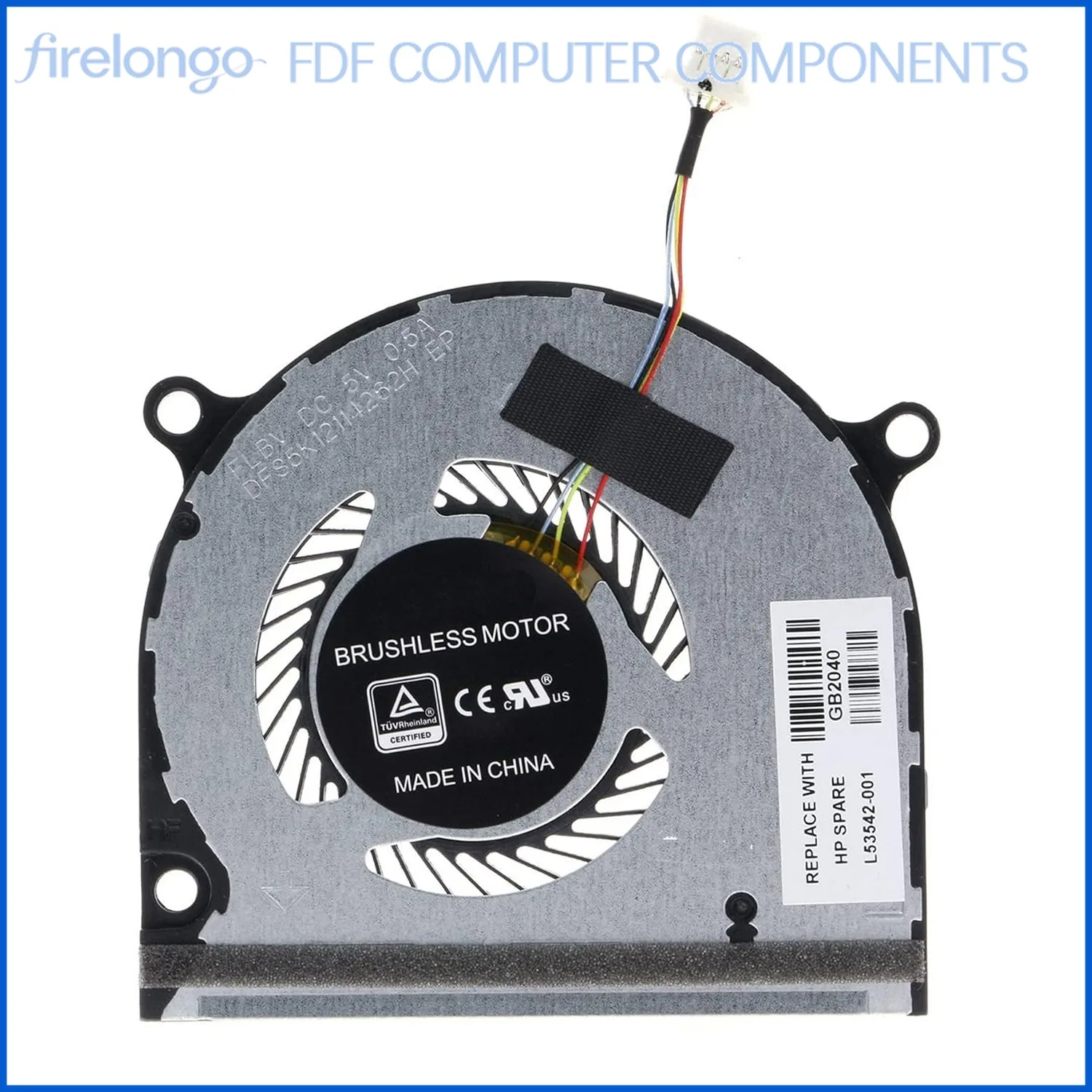For HP Envy X360 15-DS 15-DR 15M-DS 15M-DR CPU GPU Cooling Fan