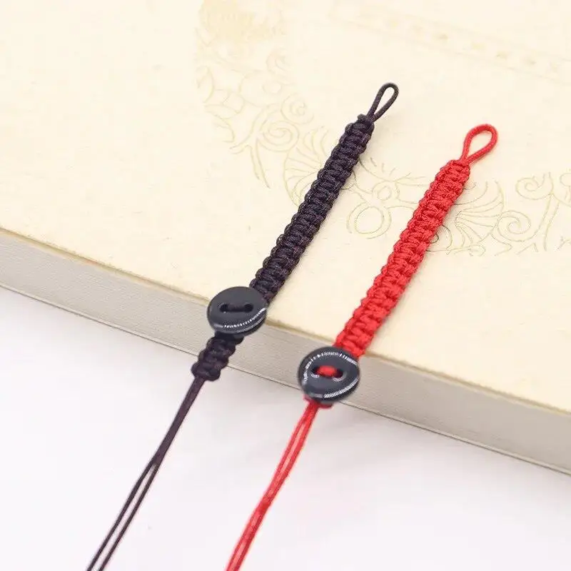 Langmao Girls Semi-finished Woven Ring Leg Line Handmade Chinese Diy Jewelry Accessories Pendant Line Ring Clasp Artistic Retro