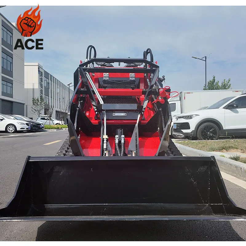 Ce Epa ديزل حديقة المنزل الزاحف جرافة انزلاقية صغيرة صغيرة شحن مجاني جرافة انزلاقية صغيرة للتخصيص