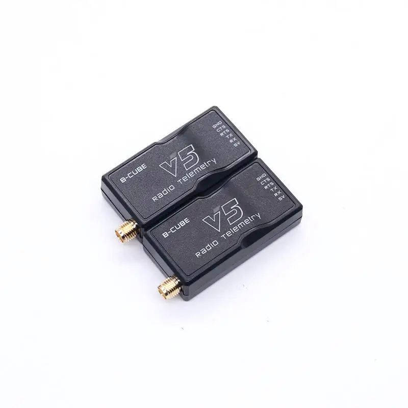 BCUBE 3DR Radio V5 Telemetry 433Mhz 915Mhz 100MW/500MW Air and Ground Data Transmit Module with OTG Cables for APM 2.8 / 2.4.8