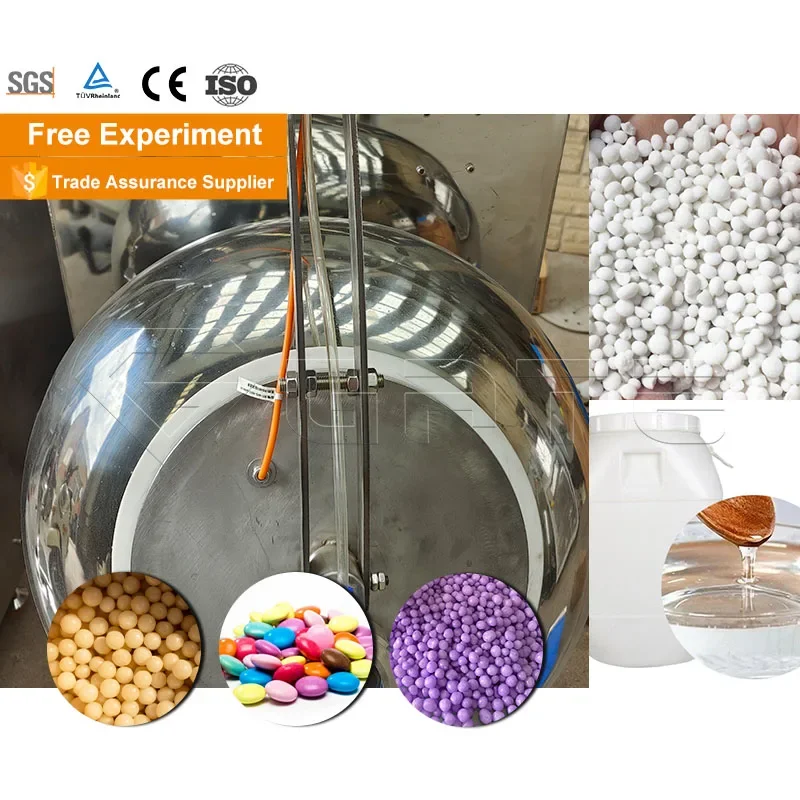 Automatic Chocolate Coating Pan Machine Small Chocolate Machine