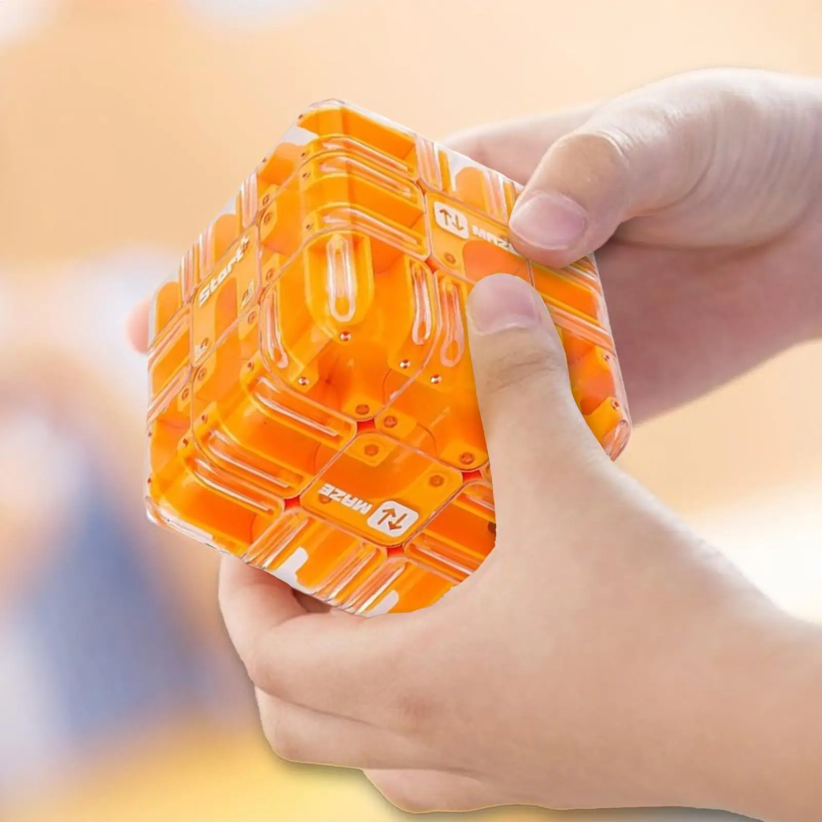 Gioco del labirinto Gioco di sfida 3D interattivo Roller Ball Puzzle Cubo del labirinto per la famiglia della sala d'attesa della scuola di compleanno della festa in classe