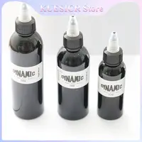 1/2/3 Uds Inchiostro Nero tatuaje Colore DIY suministros profesionales pintura corporal arte Inchiostro di Pittura Colore a Lunga Durata