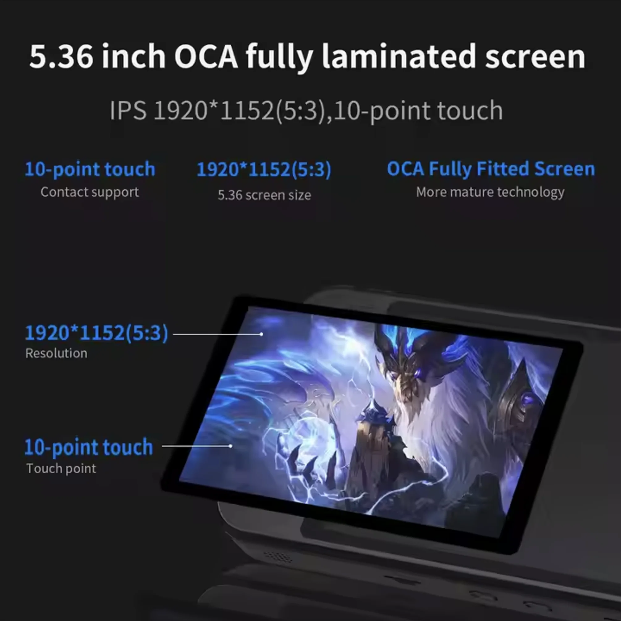 2025 RG552 Handheld Game Console 64GB/128GB Storage Fast Charging Wi-Fi 4000 Classic Games Retro Video Game Console