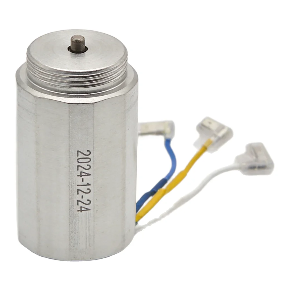 Motor Short Shaft for Electric Pruning Shears Compatible with 3120 Model 26mm Thread Silver Finish Compact Unit