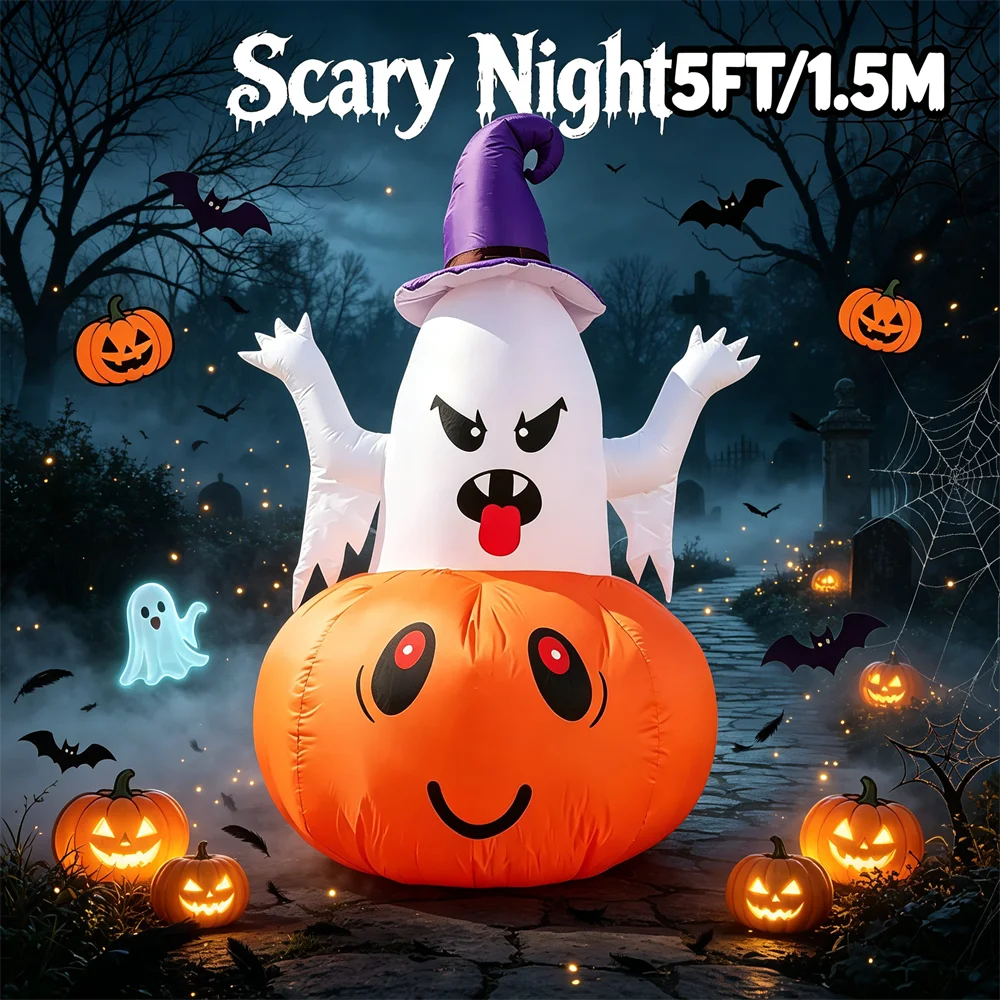 halloween-inflatable-toy-5ft-cute-spooky-ghost-sitting-on-pumpkin-led-light-up-blow-up-lawn-holiday-party-decoration