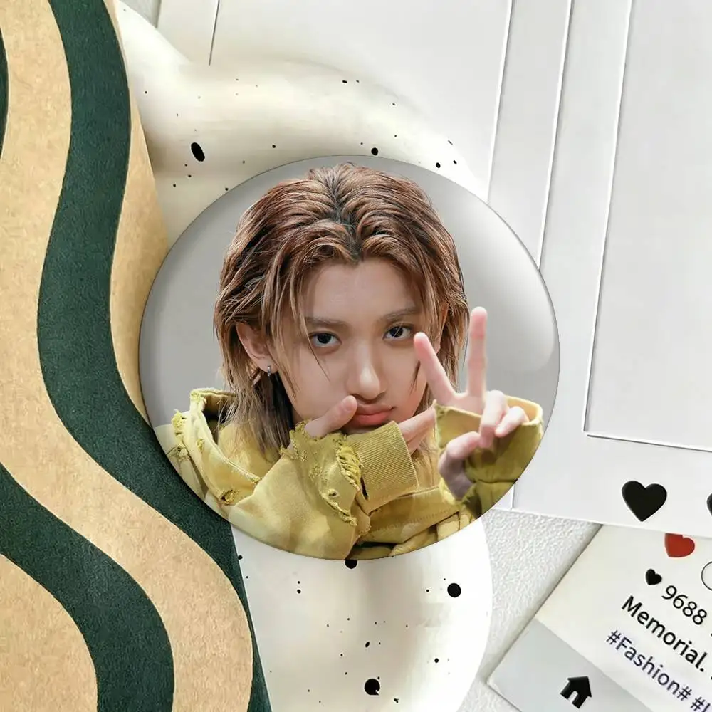 WOOJIN Jung Woo Jin Laser Badge Applicable For Backpack Clothes Hats Decor Creative Accessories