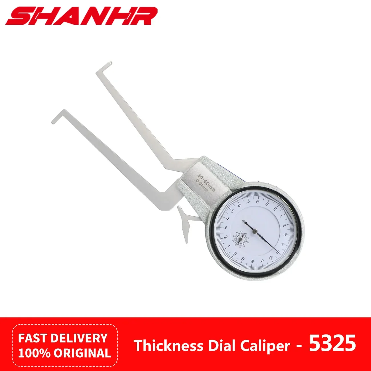 High Precision Inside Dial Caliper SHANHR 0.01mm Resolution Inner Diameter Gauge Set
