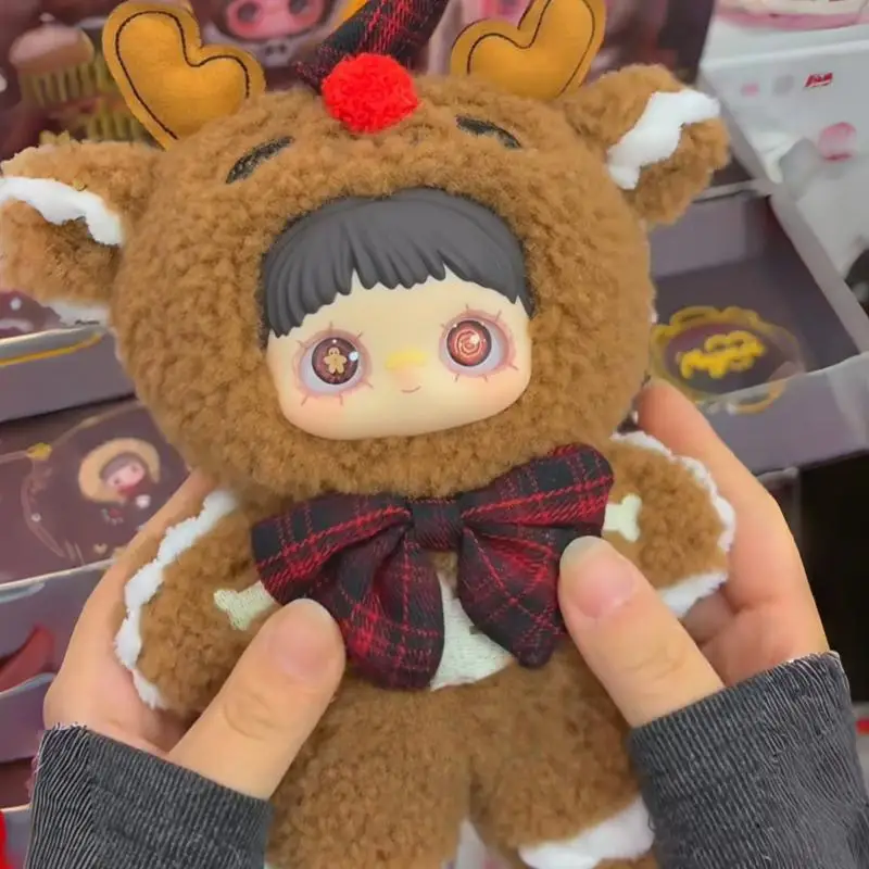 メイメイ ウィンターフレンジー シリーズ ぬいぐるみ ペンダント ブラインドボックス トレンド プレイ デコレーション バックパック ペンダント 女の子 可愛い ギフト ホリデーサプライズ