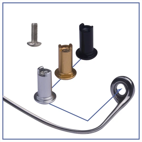 Imagen 2 del producto BassLegend para carrete giratorio Shimano, soporte de rodillo de línea, Kits de tuercas de tornillo de pesca de repuesto para Stella/anquish/stradic