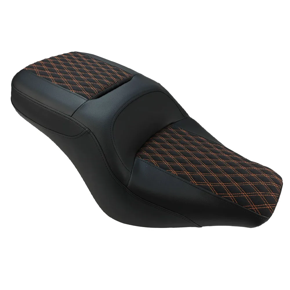 One Piece Rider Passenger Seat Cushion for BMW R18 B Bagger High Density Memory Foam Custom Fit 2 Up Comfortable Long Haul