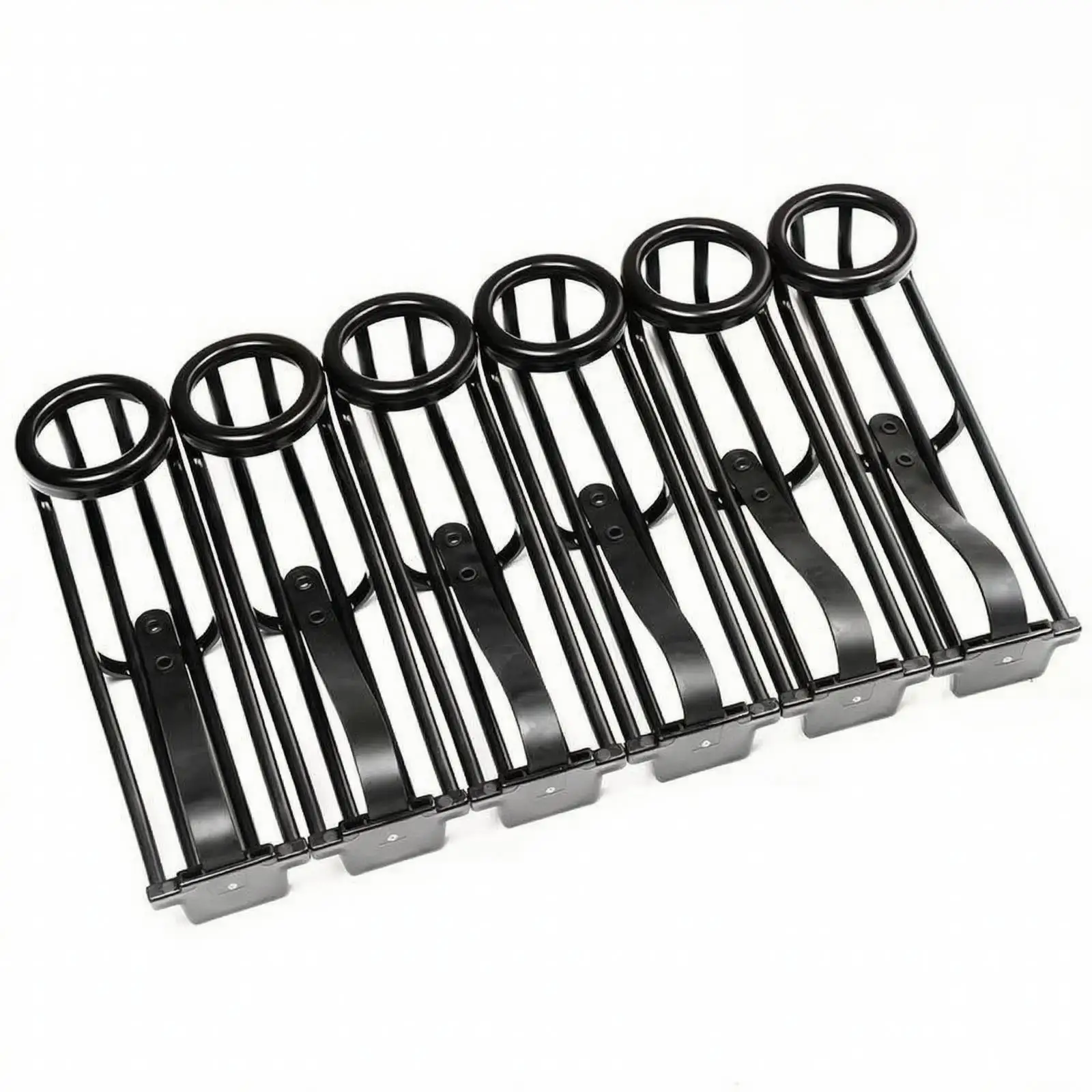 Billiard Ball Track Set of 6 Plastic Pool Table Return Rail Guide for Billiard Accessories Game Room Replacement Parts