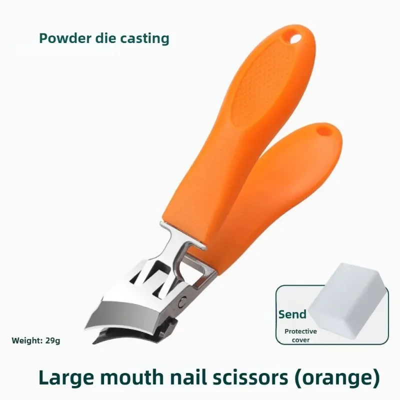 Tagliaunghie speciali antispruzzo Tagliaunghie in ABS di grandi dimensioni Pinze diagonali Strumenti per manicure Strumento per unghie per uso domestico
