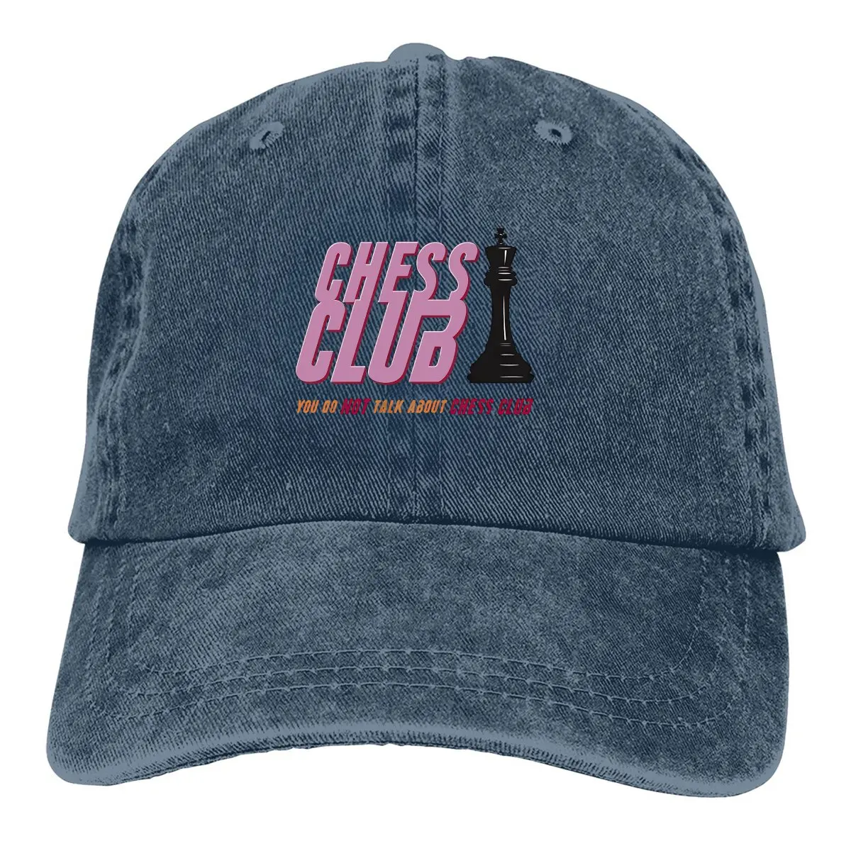 

Chess Club Baseball Cap Men Hats Women Visor Protection Snapback Chess Design Caps