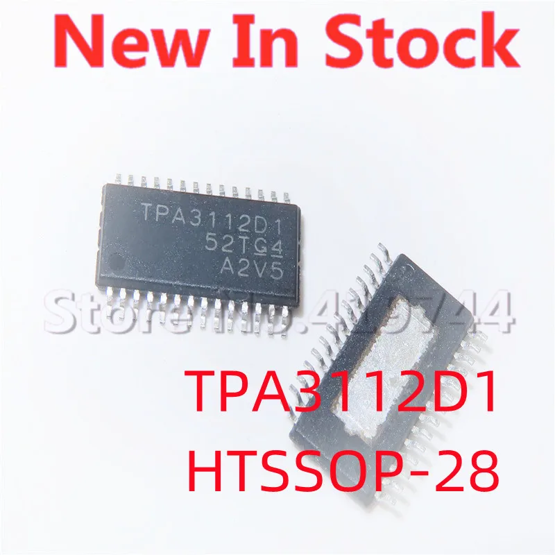 2PCS/LOT TPA3112D1PWPR TPA3112D1 TPA3112 HTSSOP-28 SMD Audio Amplifier In Stock NEW original IC