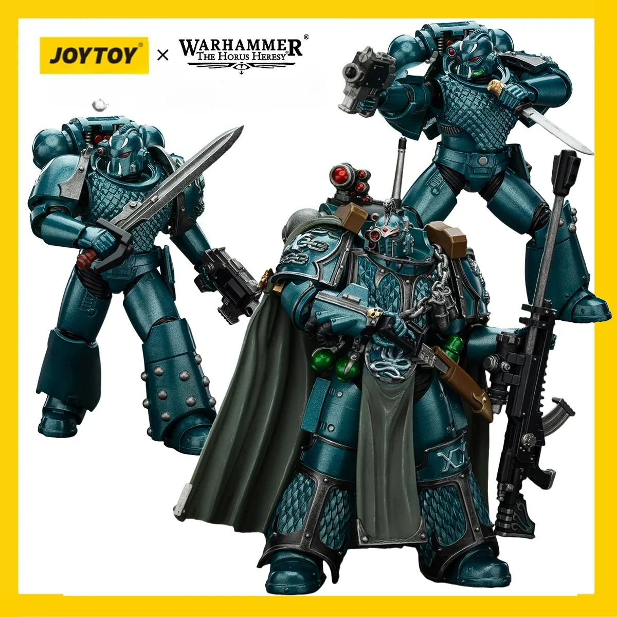 

В наличии: Фигурка JOYTOY Warhammer 40K 1/18 Alpha Legion Headhunter Prime Model