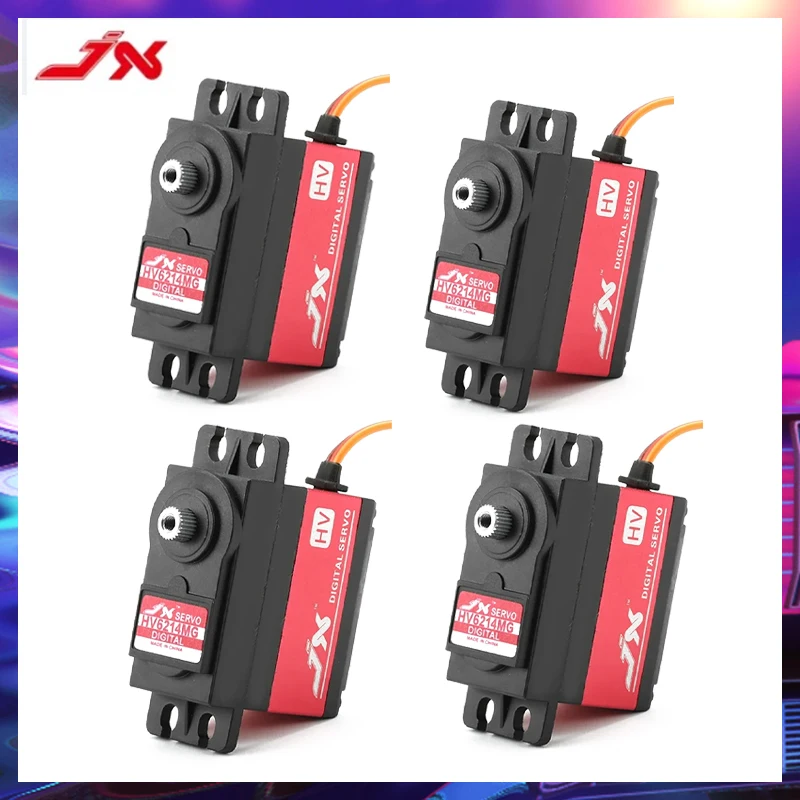 JX Servo PDI-HV6214MG 15KG High Precision Metal Gear Digital Standard Servo for Rc Model Airplane Car