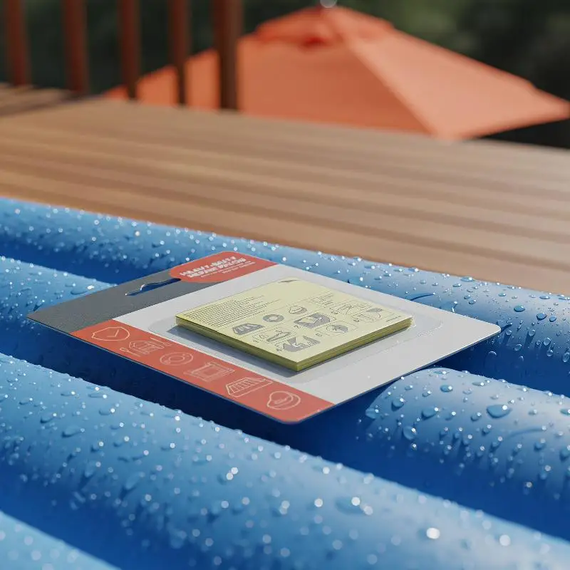 Self Adhesive Waterproof Transparent Nylon Patches No Ironing Needed for Outdoor Tent Backpack Repairing