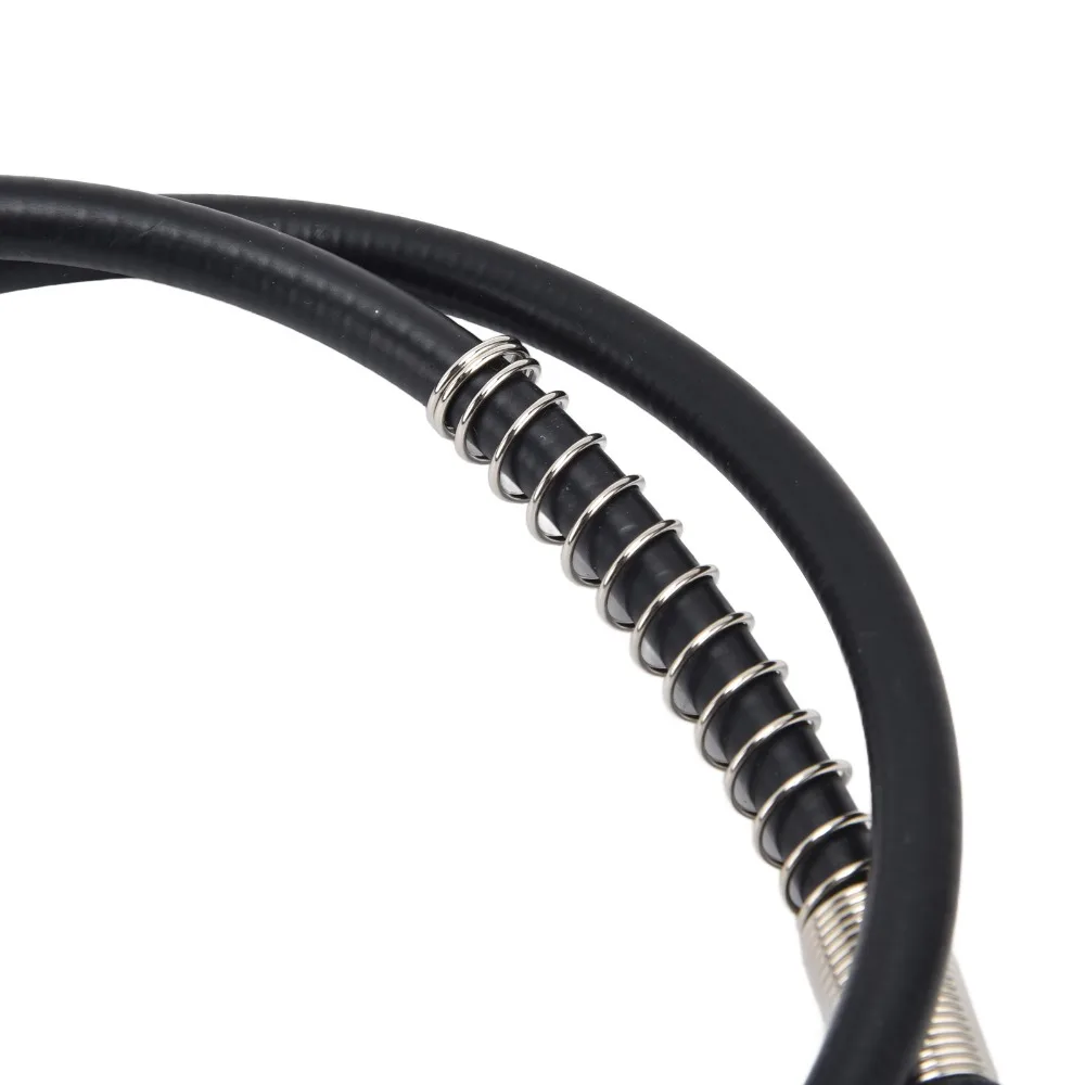 42-Inch / 107cm Length Flexible Shaft Rotary Tool Attachment Rubber 0.3-6.5mm Chuck Clamping Range Flex Shaft Adapter for Dremel