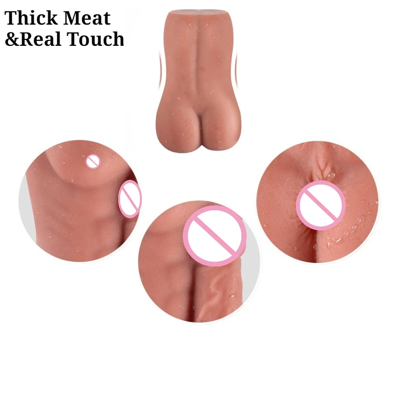 Realistic Butt Anal Male Masturbator Butt with Plump Hips and Tight Anus Masturbation Cup Portable Adult Sex Toys for Men Gay18+ view 2