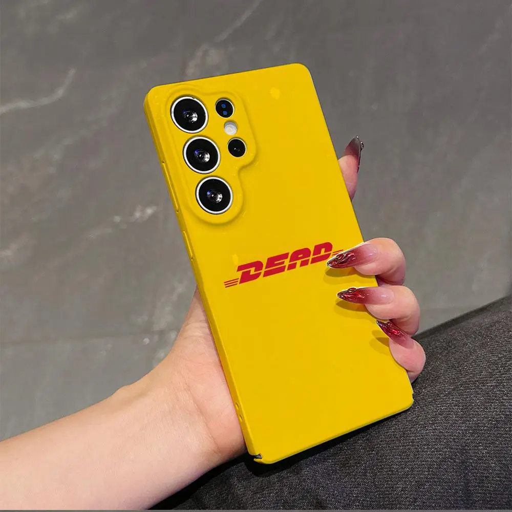 DHL Express قضية الهاتف لسامسونج غالاكسي S25 S24 S23 S22 S21 S30 FE زائد الترا A05S A25 A06 5G غطاء #3