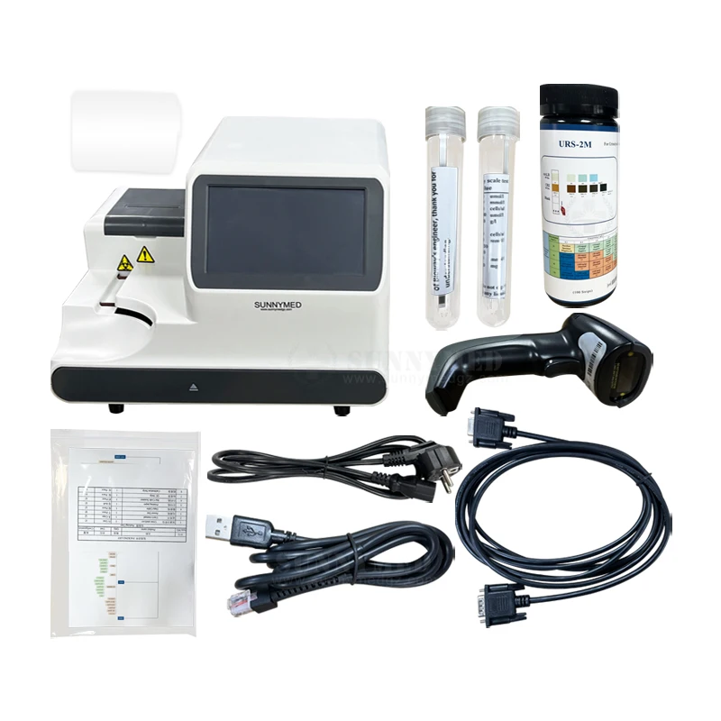 SUNNYMED SY-B196 Pet/Animal/Vet Portable Microalbumin/Creatinine Urine Strips Chemistry System urine analyzer veterinary