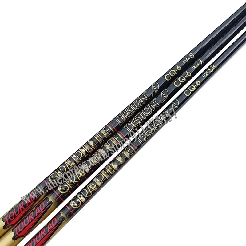 Driver Golf Shaft AD CQ-6 Graphite Shaft Series Flex S/SR/X Free Assembly Sleeve and Grips Clubs Shftas