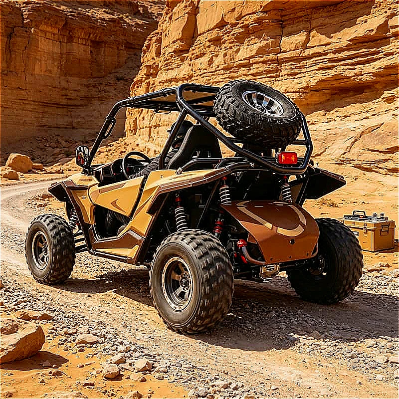Gas ATV 250cc Quad Bike 4x4 Off Road Vehicle 5 Speed Manual Transmission for Desert Dune Riding Customized High Quality