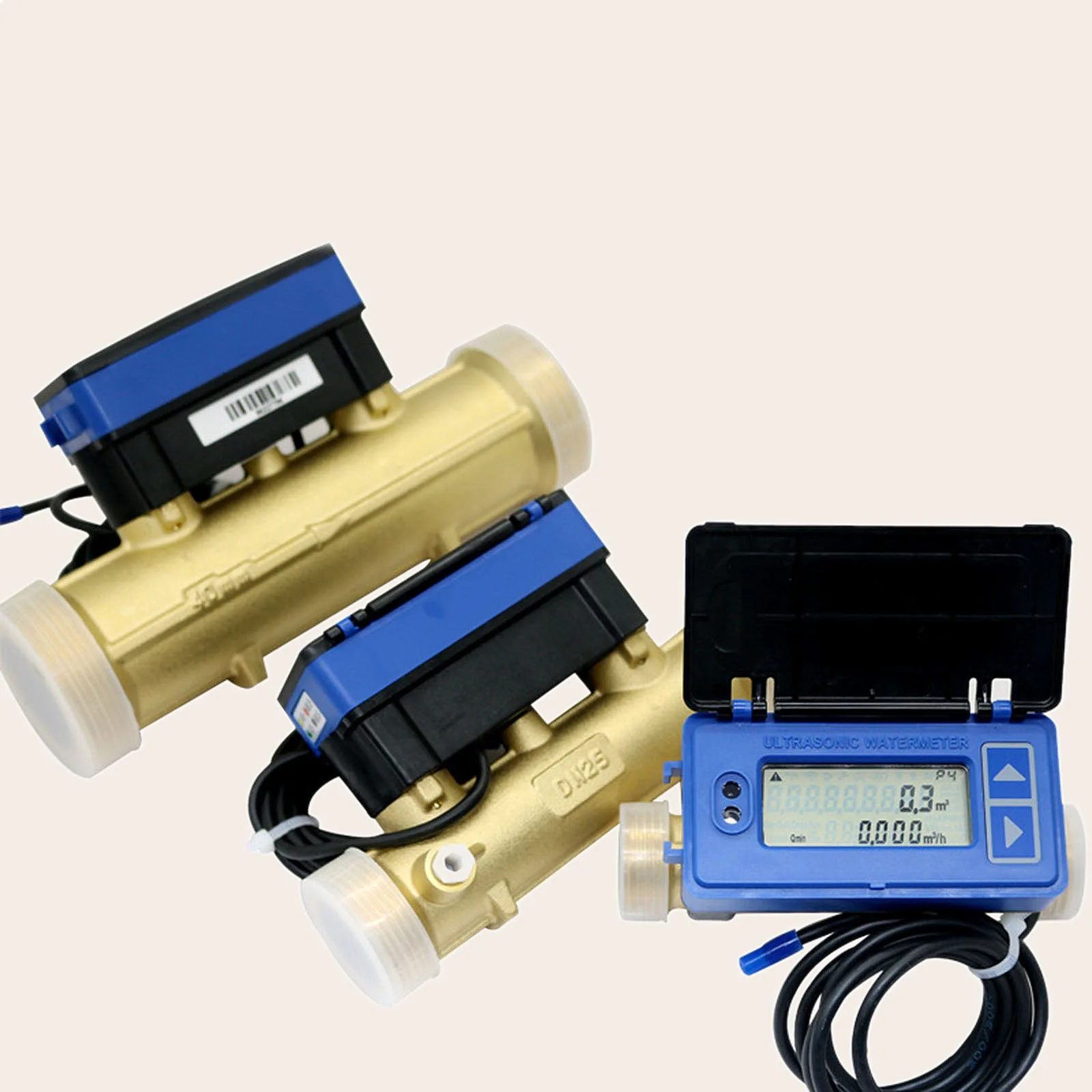 DN20 Ultrasonic Remote Water Meter Smart Timing Quantitative Flow Meter