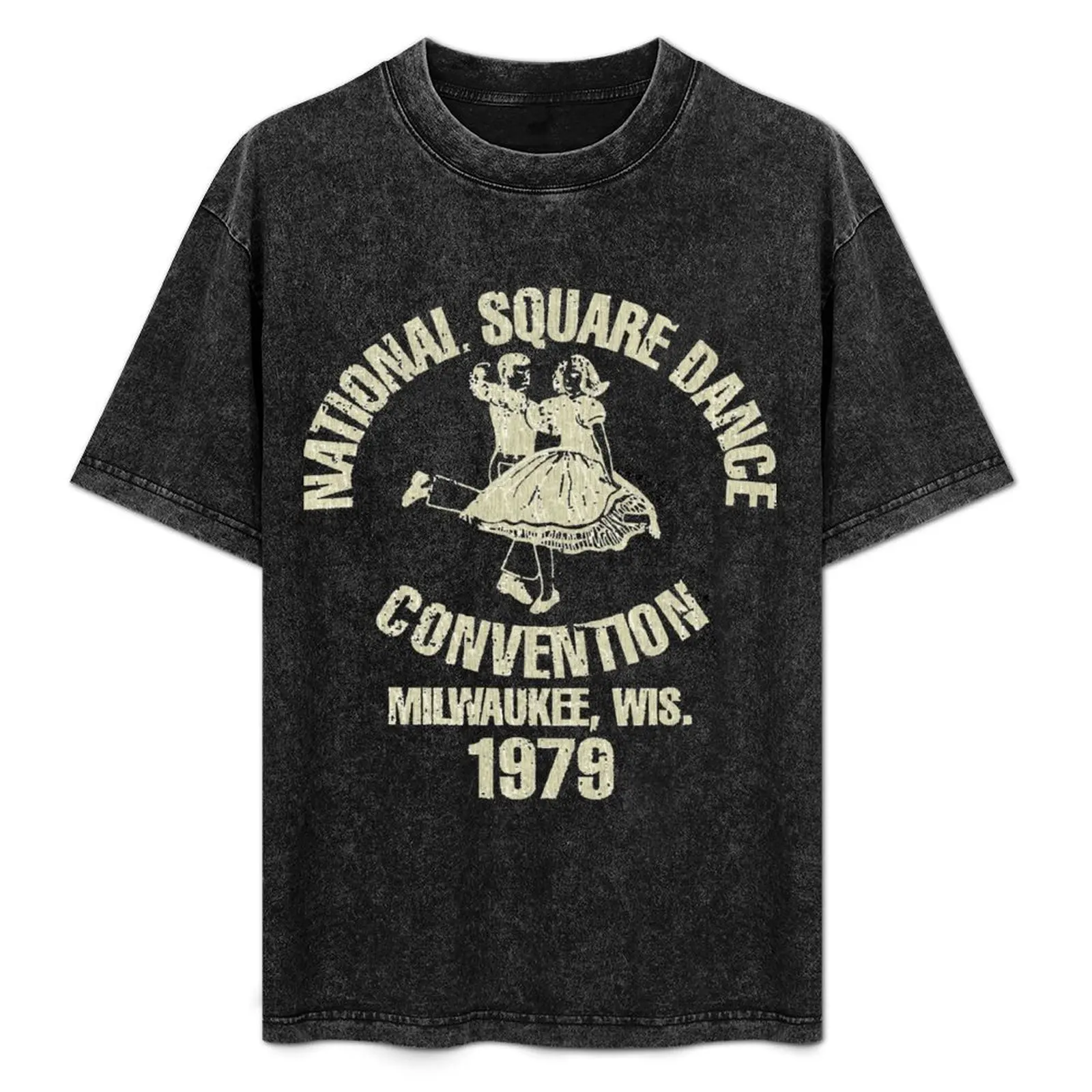 National Square Dance Convention 1979 T-Shirt Fashion Casual Short Sleeve Top