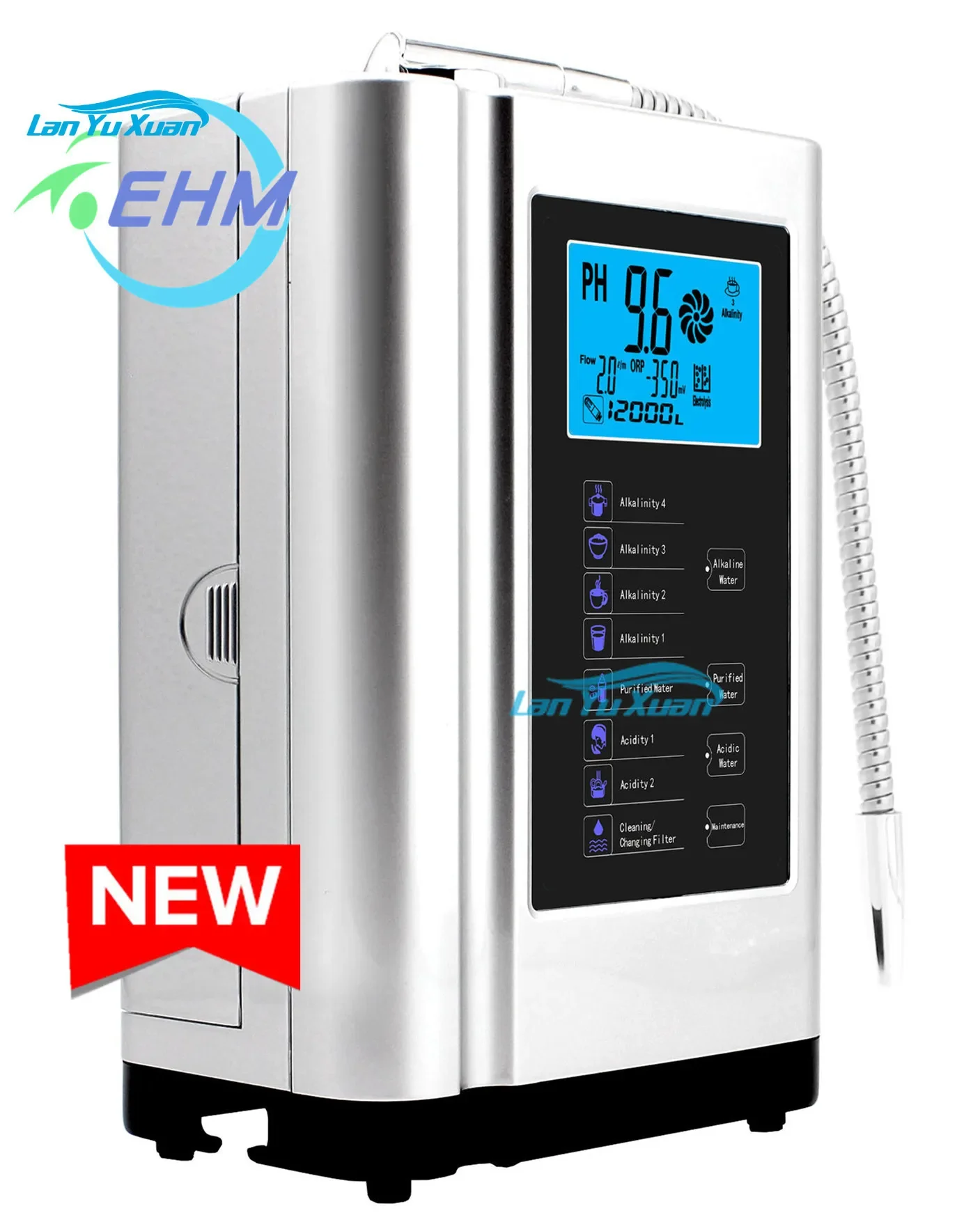 

Ионизатор щелочной воды Kangen Generator Machine