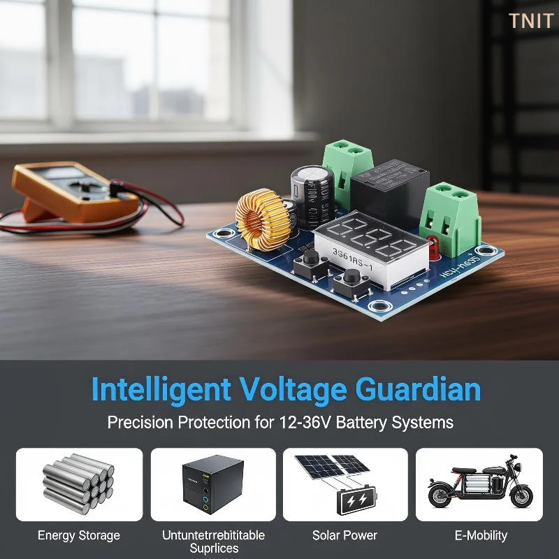 [J] DC DC Adjustable Step Down Converter Module LED Digital Display High Efficiency For DIY Circuit Repair Projects