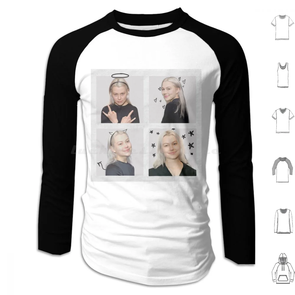 Phoebe Bridgers Hoodie cotton Long Sleeve Phoebebridgers Phoebe Bridgers Phoebe Bridgers Art Kyoto Moon Song Motion