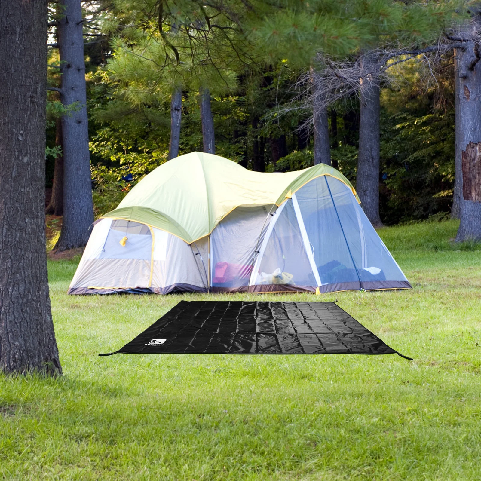 

Waterproof Ground Mat Lightweight Portable Folding Tent Cloth Picnic Cushion Camping Accessory Beach Mat Durable Oxford Fabric