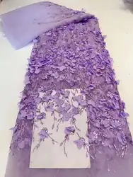 Robe de mariée en dentelle à paillettes brodées, tube de fleurs en diamant 3D, tissu à bulles scintillantes, costume de scène, matériel de soirée pour patients