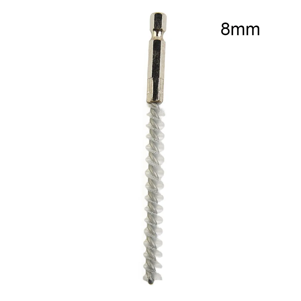 

Wire Brush Tube Drill Brush 8-19mm Hex Bar Hex Bar Nylon Wire Nylon Brush Polished Deburring Washing Polishing Tool