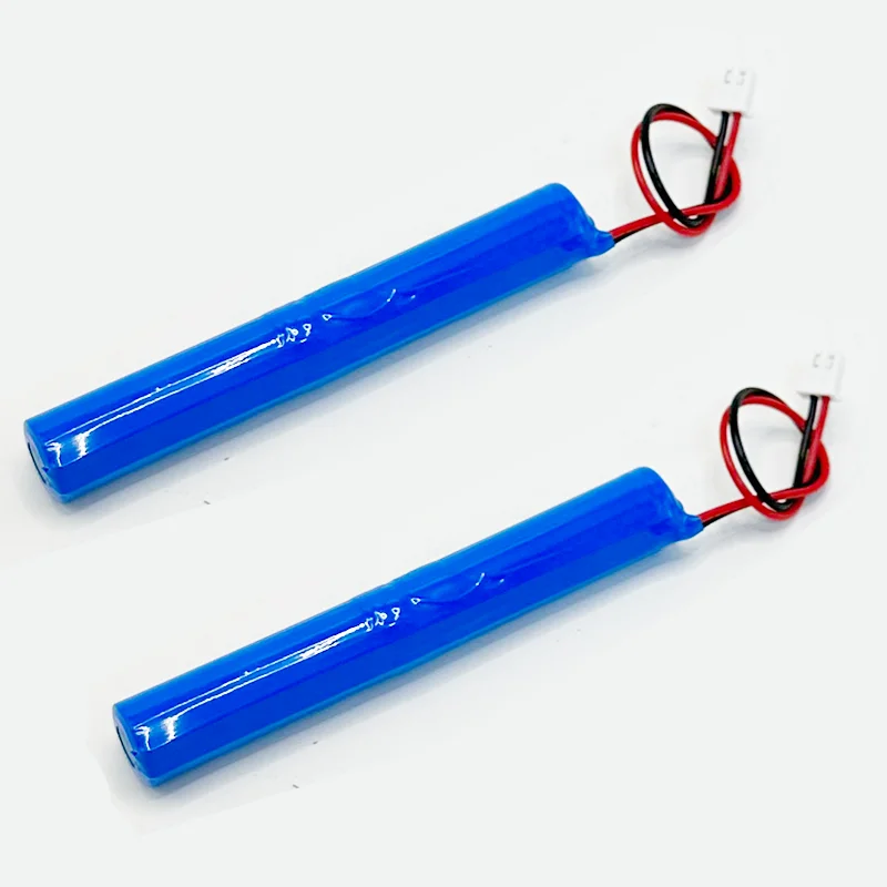 7.4 فولت 1000 مللي أمبير 14500 2S1P المدمج في BMS بطارية ليثيوم أيون قابلة للشحن لأبواب مصراع الأسطوانة ألعاب كهربائية أضواء LED