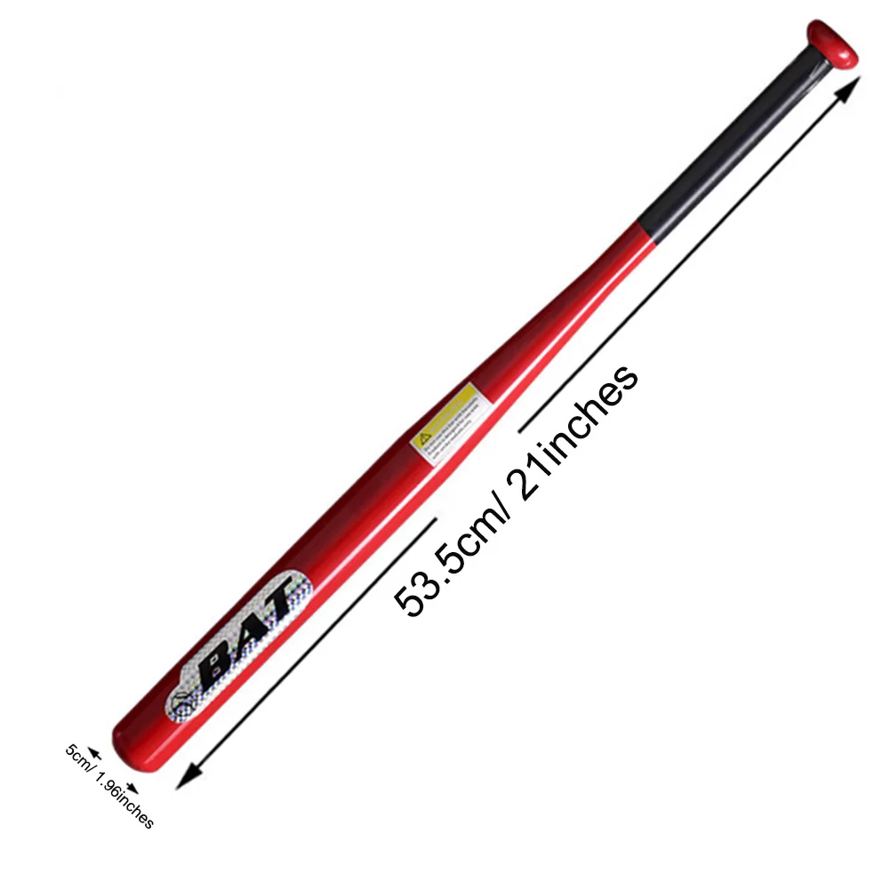 1pc Heavy Baseball Bat, 53.5cm/ 21in, Alloy Steel Baseball Bat, Softball Bat for Outdoor Sports, Suitable for Practice