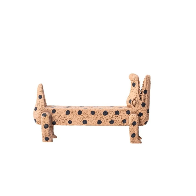 

Silent Wind Modern Art Crocodile Spots Literary Art Decorative Sculpture Ornament