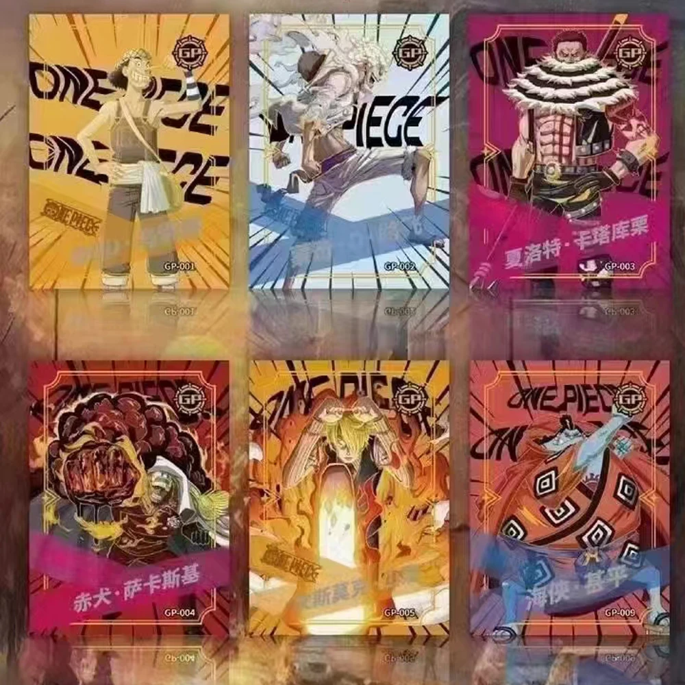 One Piece Cards Collection Booster Box Full Set Luffy Roronoa Paper Card Games Anime Character Collection Playing Cards