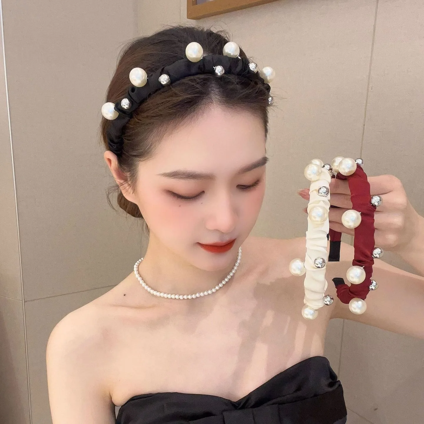 Pearl Non-Slip Hair… - image