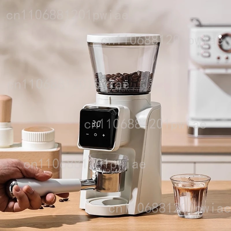 40 مللي متر طحن إعداد حبوب القهوة مطحنة كهربائية موكا اسبريسو تعديل ماكينة القهوة للمنزل والمطبخ