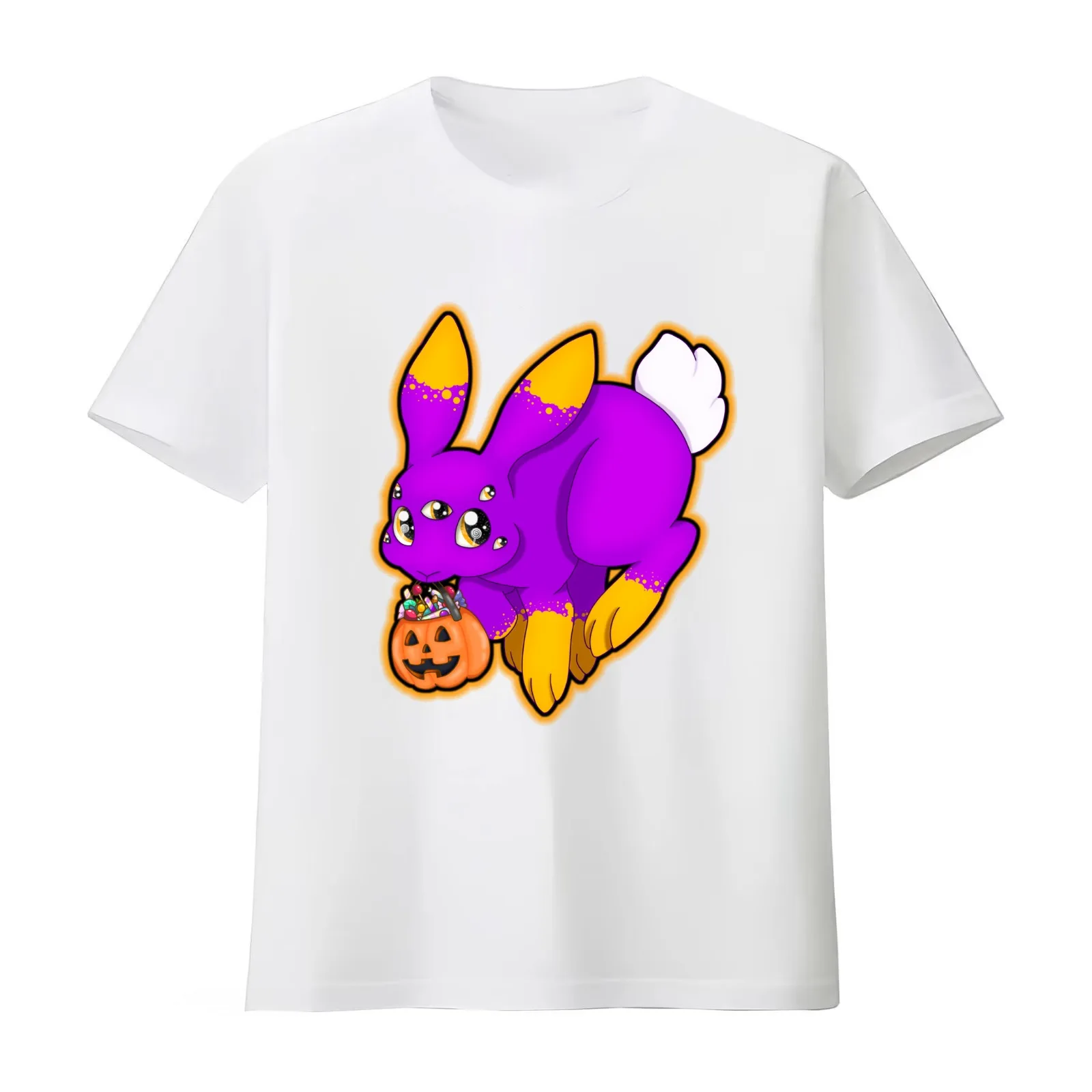 Tricks and Treats! T-Shirt Summer Casual Cotton Tee Oversized Streetwear Tops Vintage Graphic Print Loose Fit Short Sleeve