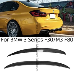 For BMW 3 Series F30 F35&M3 F80 Sedan AC Style Carbon fiber Rear Spoiler Trunk wing 2011-2019