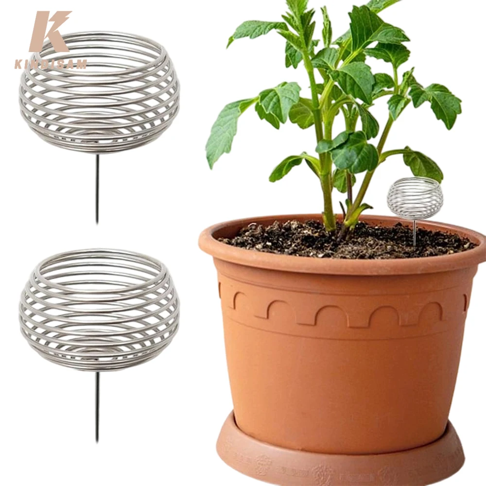 

4Pcs Bonsai Fertilization Baskets Soil Insert Tool Stainless Steel Fertilizer Box Planting Gardening Planting Fertilizer