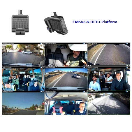 Enregistreur de conduite Intelligent AI Dashcam 4g Dashcam de voiture Wifi DVR avec contrôleur de voiture Gps ADAS DSM