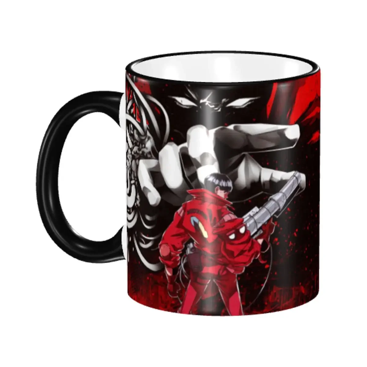 Custom DIY A-Akiras Ceramic Mug Science Fiction Animated Film Coffee Cups Creative Gift