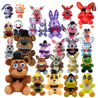 20cm FNAF Plush Toys Kawaii Freddys Animal Foxy Bonnie Bear Ribbit Stuffed Plush Toys In Stock Plush ​Birthday Gift For Kids AAA